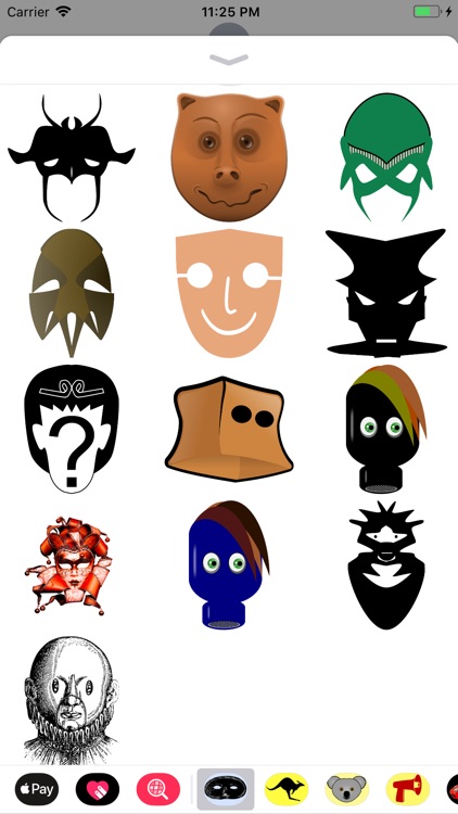 Many Mask Stickers screenshot-3