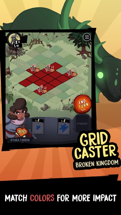 Grid Caster: Broken Kingdom screenshot 3
