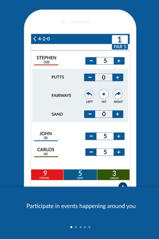 PUTT2GETHER- Live Scoring App screenshot 3