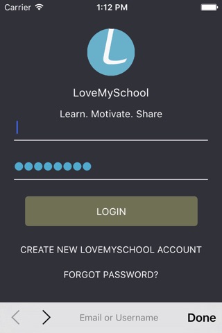 LoveMySkool screenshot 2