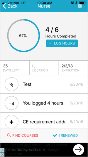 JoyCE - Continuing Ed Tracker(圖3)-速報App