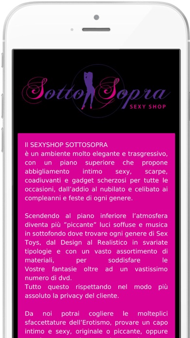 SottoSopra Sexy Shop screenshot 2