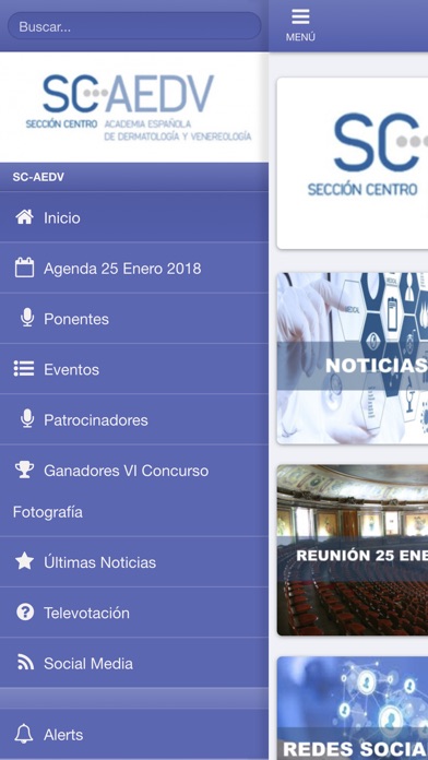 Sección Centro AEDV screenshot 2