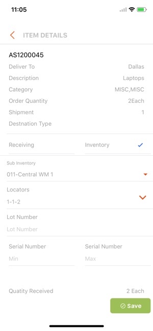 Goods Receipt - Oracle EBS App(圖4)-速報App