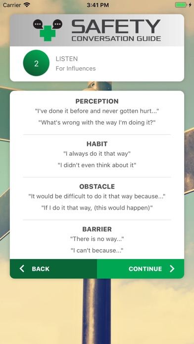 Safety Conversation Guide screenshot 3