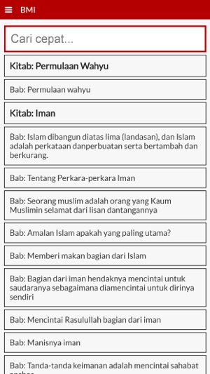 Bukhari Muslim Indonesia(圖2)-速報App