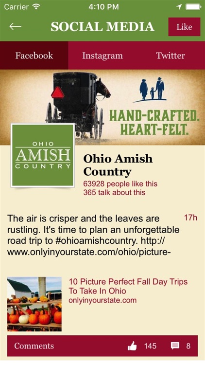 Visit Amish Country