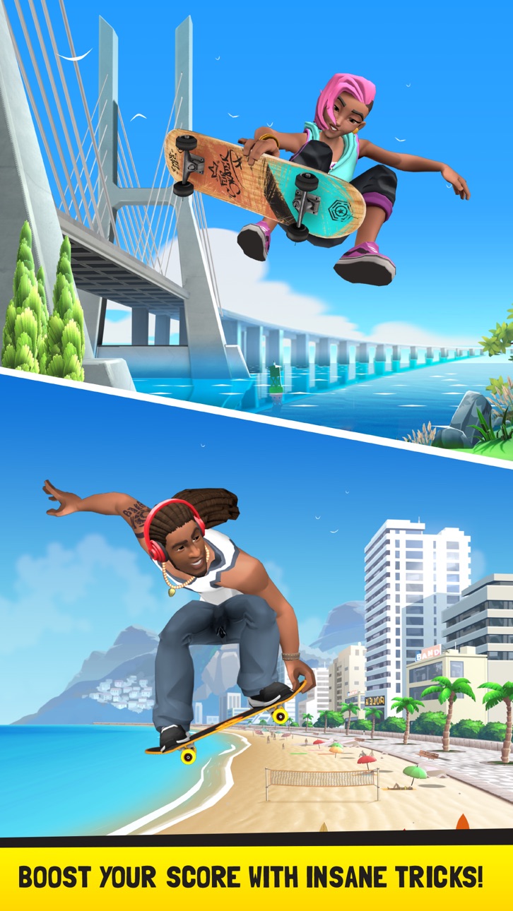 Flip Skater Hack screenshot 5 - iOS game interface