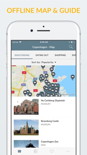 Copenhagen Offline Map & Guide