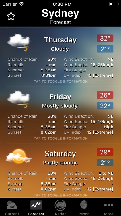 Australia Weather Information screenshot-4