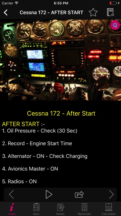 Cessna 172 Checklist Preflight screenshot 4