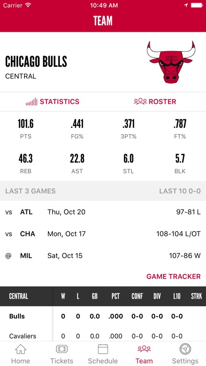 Chicago Bulls screenshot-3