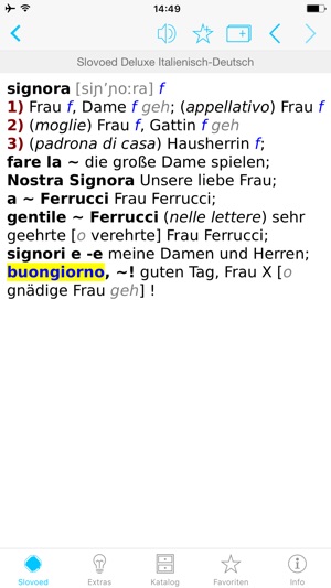 Wörterbuch Italienisch Deutsch(圖3)-速報App