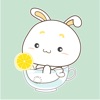 Teacup Bunny Animated Stickers