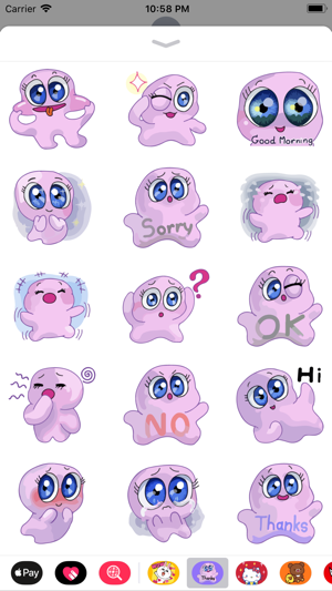 Jolly Jelly Emojis Sticker App(圖4)-速報App