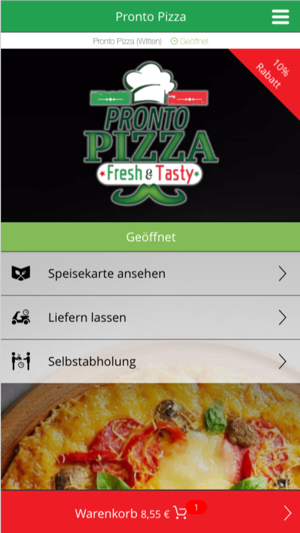 Pronto Pizza Witten(圖1)-速報App