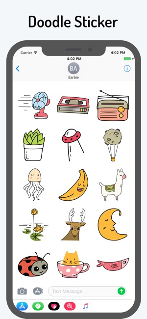 Doodle Text Stickers(圖2)-速報App