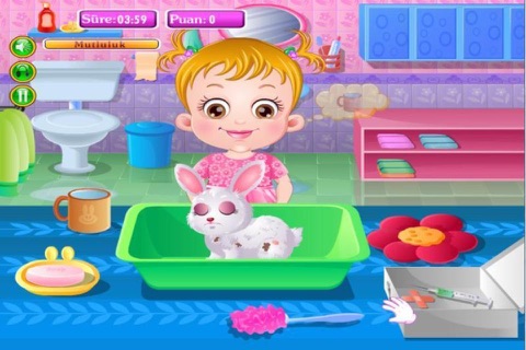 Baby Hazel : Rabbit Sitter screenshot 3