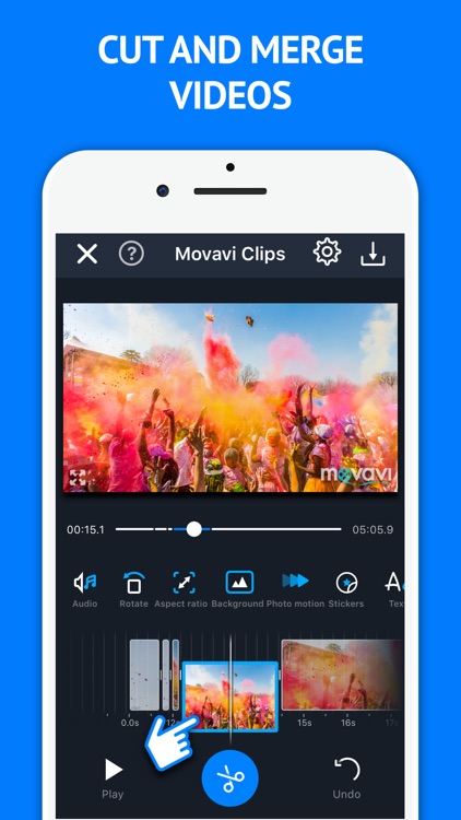 Movie Maker Movavi Clips screenshot-0