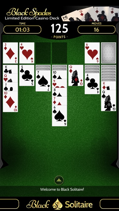 Black Solitaire screenshot 2