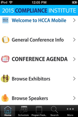 HCCA Mobile screenshot 2