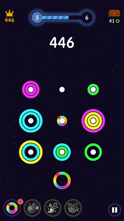 Pop Rings: Color Puzzle Game