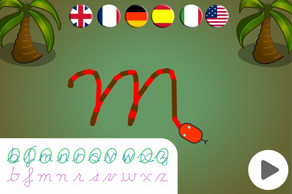 Crazy Cursive Letters Lite screenshot 3