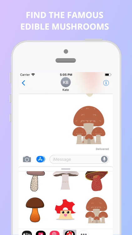 Mushroom Stickers screenshot-3