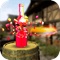 Real Gun Bottle Shoot Expert is very realistic Bottle shooting game with crystal glass braking sound effects and bottle blast animation