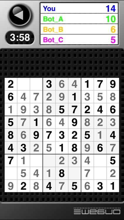 Multiplayer Speedoku
