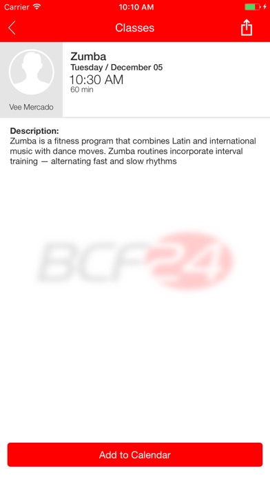 BCF24 Fitness screenshot 4