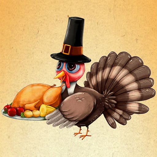It's Turkey Time! Thanksgiving Icon