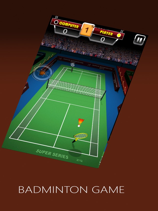 badminton computer game