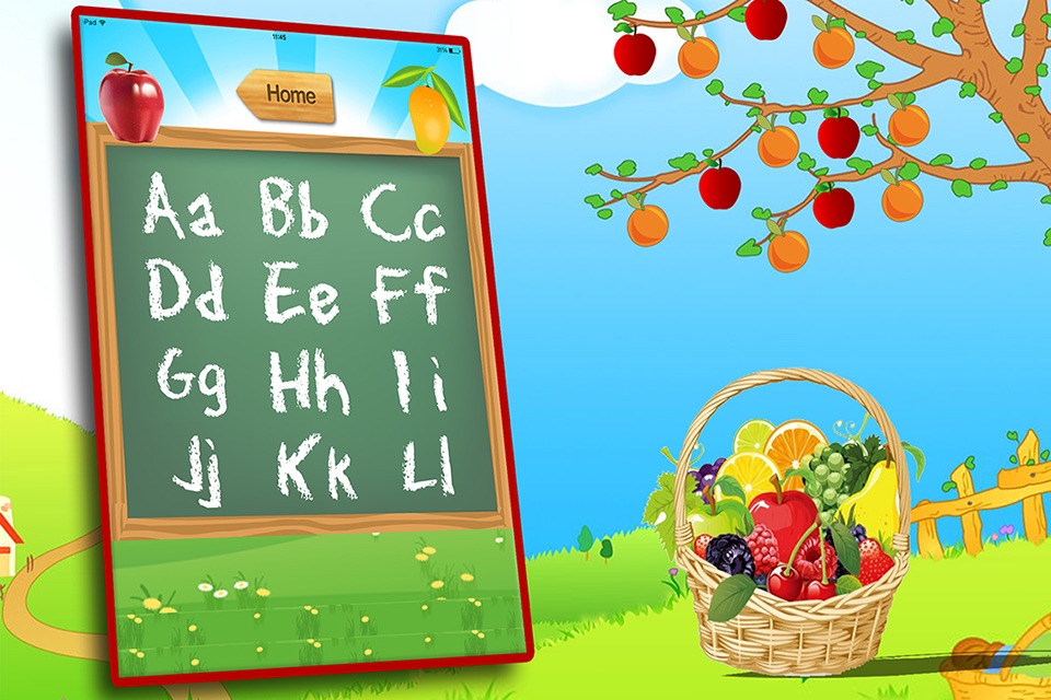 Fruit ABC Learning Kids screenshot 2