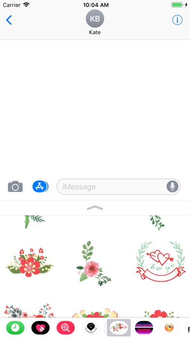 Best Flowers Stickers emoji screenshot 4