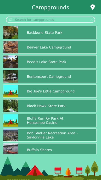 Iowa Camping Guide