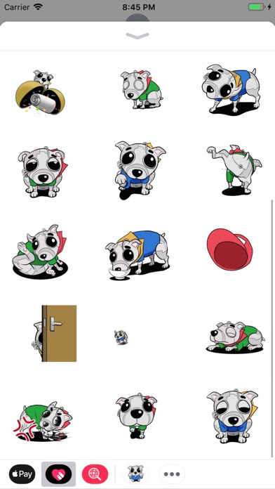 Dog Fox Animated Stickers screenshot 3