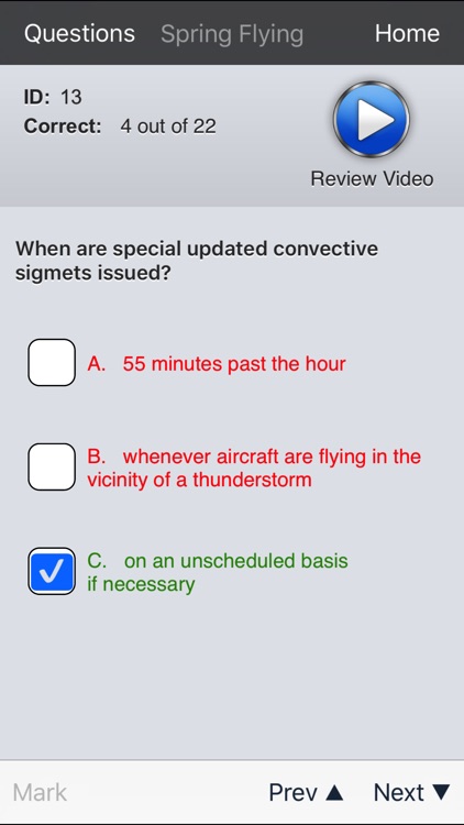 Advanced Spring Weather Flying
