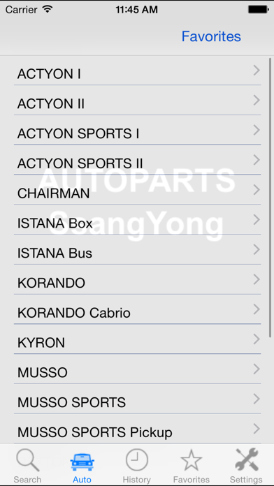 Autoparts for SsangYong Screenshot 3