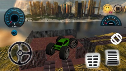 Impossible Sky Car Stunt Race screenshot 4