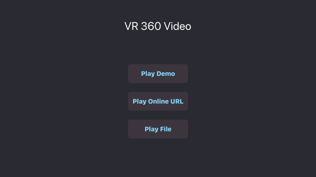 360 VR Video Player 3D