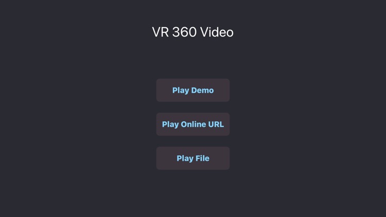 360 VR Video Player 3D