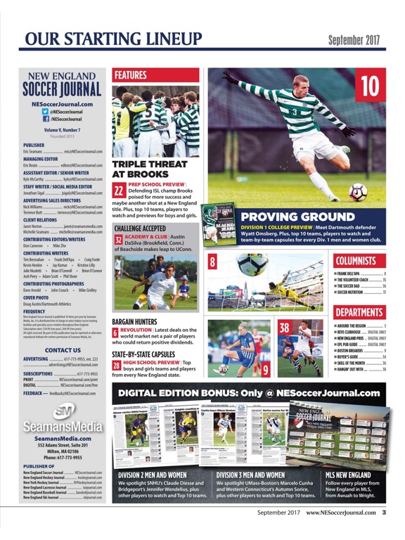 New England Soccer Journal screenshot 2