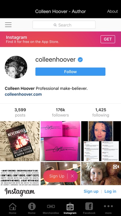 Colleen Hoover - Author screenshot-3