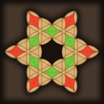 Hard Wood Puzzle. Triangle