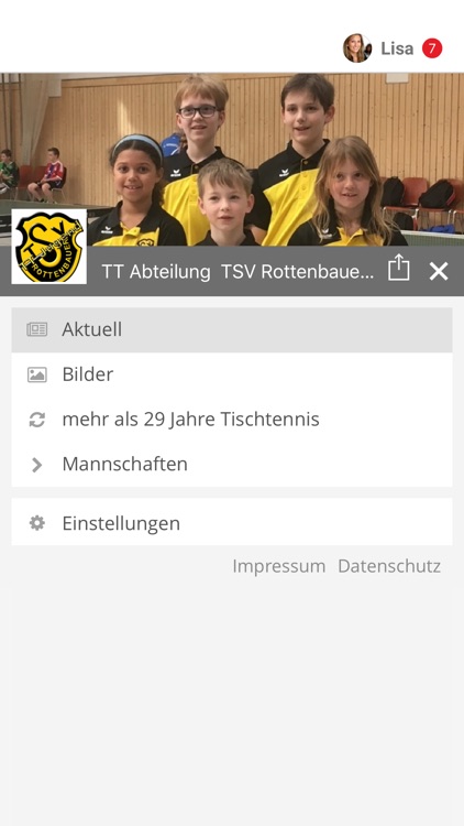 TT Abteilung TSV Rottenbauer