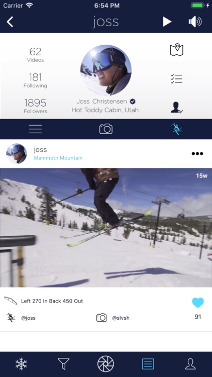 Slapp - A Mobile Ski Community