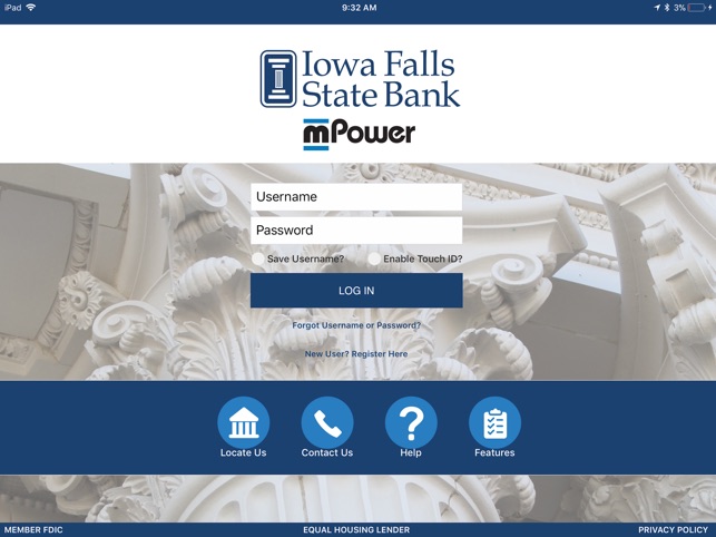 Iowa Falls State Bank for iPad(圖1)-速報App