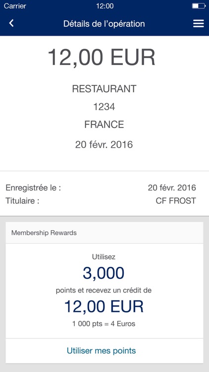 Amex FR