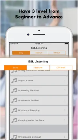 Game screenshot ESL English listening test hack